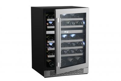 24" Aviva Built-in Unit Dual Zone 46-Bottle Wine Cellar  - VPC46DS3