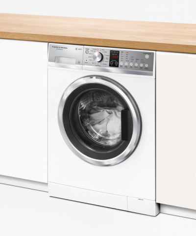 24" Fisher & Paykel 2.4 Cu. Ft. Front Load Washer in White - WH2424P2