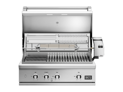 36" DCS Built-in Liquide Propane Grill with Infrared Sear Burner in Stainless Steel - BE1-36RCI-L