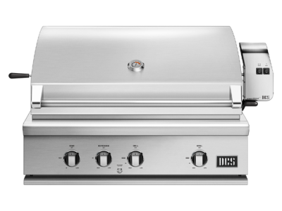 36" DCS Series 7 Natural Gas Grill with Infrared Sear Burner in Stainless Steel - BH1-36RI-N