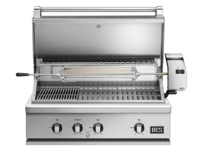 36" DCS Series 7 Natural Gas Grill with Infrared Sear Burner in Stainless Steel - BH1-36RI-N