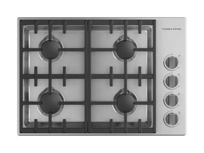 30" Fisher & Paykel LPG Gas Cooktop - CDV3-304HL