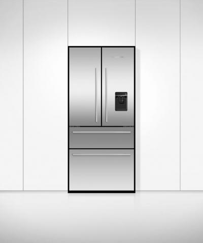 32" Fisher & Paykel  16.8 Cu. Ft. Freestanding French Door Refrigerator in Stainless Steel - RF172GDUX1