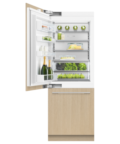 30" Fisher & Paykel 15.87 Cu. Ft. Integrated Bottom Freezer Refrigerator - RS3084WLU1