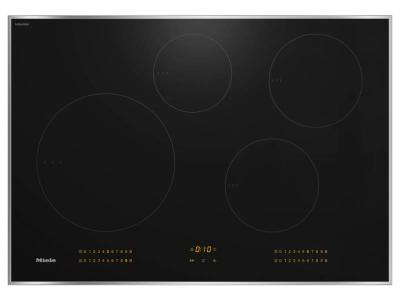30" Miele Smart Electric Induction Cooktop with 4 Elements - KM 7730 FR