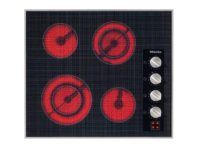 25" Miele Electric Cooktop with Onset Controls with Four Cooking Zones - KM 5621 208V