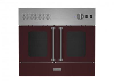 36" Blue Star Single French Door Gas Wall Oven in Natural Gas with Standard Trim - BWO36AGSV2CPLT