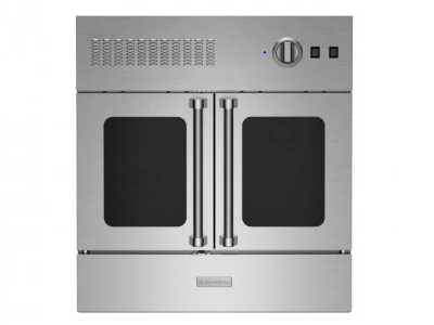 30" Blue Star Single French Door Gas Wall Oven Liquid Propane Stainless Steel Finish - BWO30AGSV2L