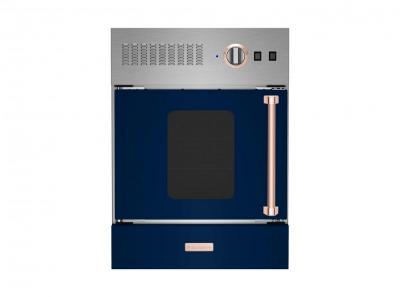 24" Blue Star Single Gas Wall Oven in Natural Gas with Plated Trim - BWO24AGSV2PLT