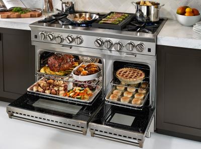 60" Blue Star Platinum Series Gas Range in Liquid Propane Specialty Finish - BSP6010BLCFPLT