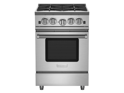 24" BlueStar RNB Series Pro-Style Natural Gas Range in Custom Color Match with Plated Trim - RNB244BV2CCPLT