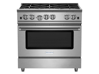 36" Blue Star RNB Series Liquide Propane Range in Stainless Steel - RNB366BV2L