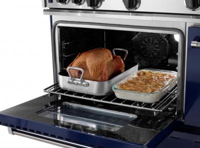 36" Blue Star RNB Series Natural Gas Range in Stainless Steel with Plated Trim - RNB366BV2PLT