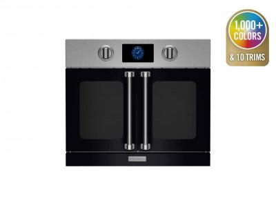 30" Blue Star French Door Single Electric Wall Oven - BSEWO30SDV3CPLT