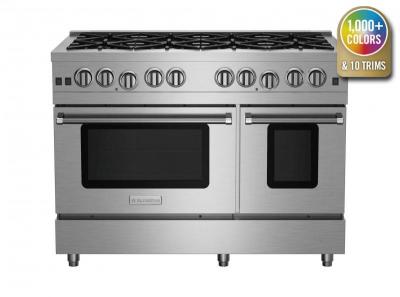 48" Blue Star Culinary Series (RCS) Sealed Burner Gas Range in Liquid Propane - RCS48SBV2LCPLT