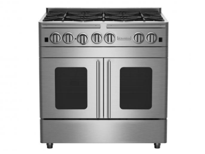 36" Blue Star Freestanding Gas Range with 6 Open Burners in Natural Gas - RNB366BPMV2