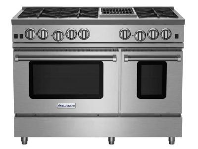 48" Blue Star RNB Series Freestanding Gas Range in Liquid Propane - RNB486CBV2L