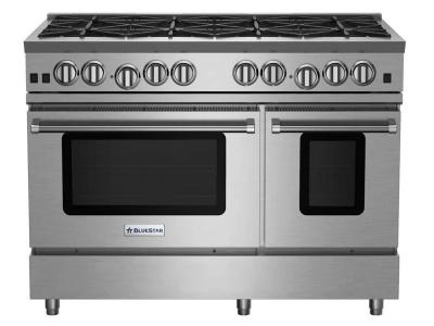 48" Blue Star RNB Series Freestanding Gas Range in Liquid Propane - RNB488BV2LCF