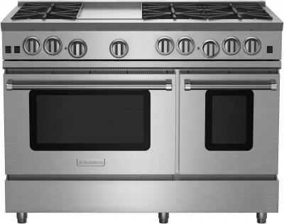 48" Blue Star Freestanding Gas Range with 6 Open Burners in Liquid Propane - RNB486GV2LCPLT