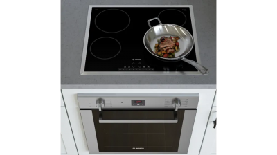 23" Bosch 6 Serie Electric Cooktop in Black Surface Mount with Frame - NET5469SC