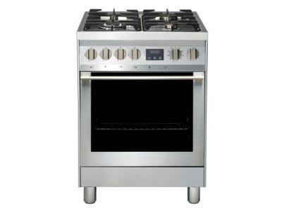 24" Porter & Charles Slide-in Dual Fuel Range Stainless Steel - FEG60B2