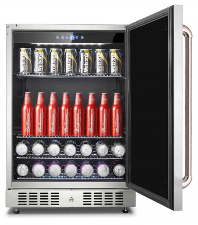 24" Artisan Outdoor Right-Hand Undercounter Refrigerator in Stainless Steel - ART-BC24