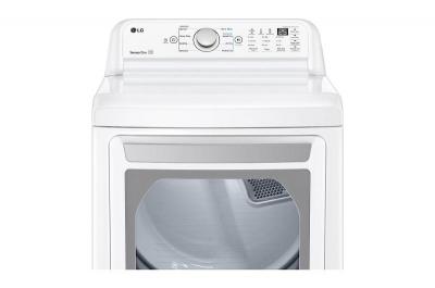 27" LG 7.3 cu. ft. Capacity Electric Dryer - DLE7150W