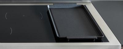 48" Bertazzoni Induction Range 6 Heating Zones and Cast Iron Griddle - MAS486IGFEPXT