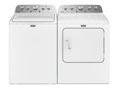 Maytag 4.5 Cu. Ft. Top Load Washer and 7.0 Cu. Ft. Top Load Gas Dryer - MVW4505MW-MGD4500MW