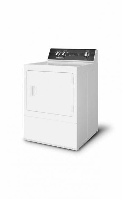 27" Huebsch 7.0 Cu. Ft. DR5 Sanitizing Electric Dryer with Steam in White - DR5103WE