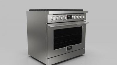 36" Fulgor Milano Sofia Series Professional Gas Range - F6PGR366S2