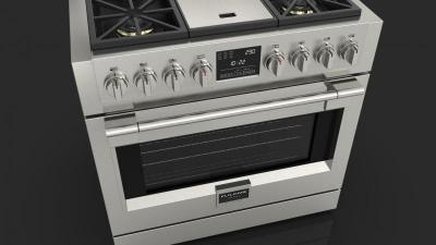 36" Fulgor Milano Sofia 600 Series Professional Dual Fuel Range  - F6PDF364GS1