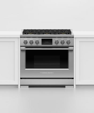 36" Fisher & Paykel Series 9 Professional Dual Fuel Range - RDV3-366-L