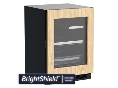 24" Marvel 5.5 Cu. Ft. Professional Refrigerator With Brightshield - MPRE424-IG81A
