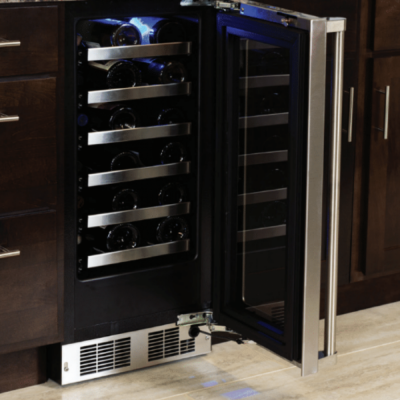 15" Marvel Professional 2.7 Cu. Ft. Built-In Single Zone Wine Refrigerator With Reversible Hinge - MPWC415-SG31A