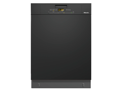 24" Miele Full Console Dishwasher in Obsidian Black - G 5006 SCU (OB)