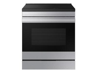 30" Samsung 6.3 cu.ft. Induction Slide in True Convection in Stainless Steel - NSI6DG9500SRAC