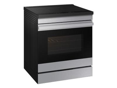 30" Samsung 6.3 cu.ft. Induction Slide in True Convection in Stainless Steel - NSI6DG9500SRAC