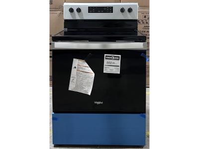 30" Whirlpool 5.3 Cu. Ft. Eelectric Range With Frozen Bake Technology In Stainless Steel - YWFE515S0JS