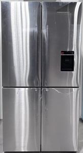 36" Fisher & Paykel 18.9 Cu. Ft. Freestanding Quad Door Refrigerator in Stainless Steel - RF203QDUVX1