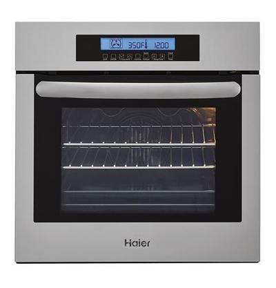 24" Haier 2.0 Cu. Ft. Single True European Convection Oven - HCW2360AES