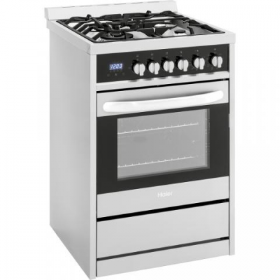 24" Haier 2.0 Cu. Ft. Dual Fuel Freestanding Range in Stainless Steel - HCR2250ACS