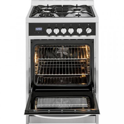 24" Haier 2.0 Cu. Ft. Dual Fuel Freestanding Range in Stainless Steel - HCR2250ACS