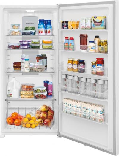 33" Frigidaire 20 Cu. Ft. Freestanding Single Door Refrigerator in White - FRAE2024AW