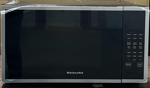 22" KitchenAid 1.6 Cu. Ft. Countertop Microwave with Auto Functions - YKMCS122PPS