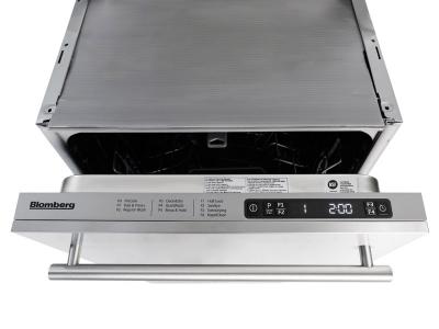 18" Blomberg Slim Tub, Top Control Dishwasher - DWS51502SS
