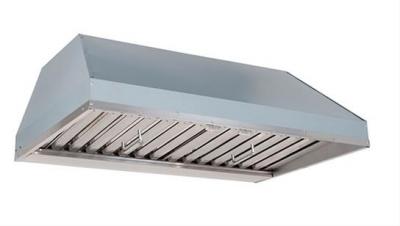 48" Best Custom Hood Liner Insert designed for outdoor cooking in covered lanais- CPDI482SB