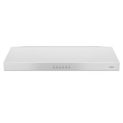 30" Broan 300 CFM Undercabinet Range Hood in White - BCSM130Wh