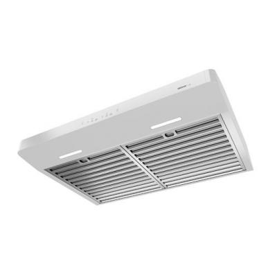 30" Broan Elite 600 CFM Undercabinet Range Hood in White - ERLE130WH