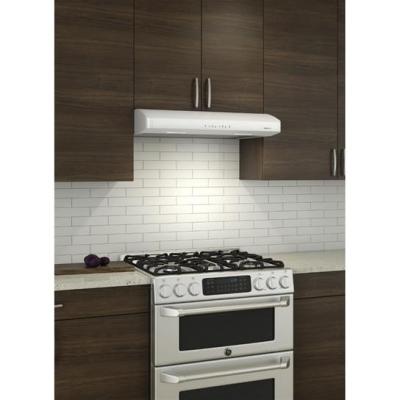 36" Broan Elite 600 CFM Under Cabinet Range Hood In White - ERLE136WH